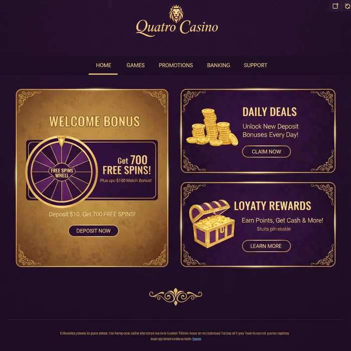 Quatro Casino Casino Bonus